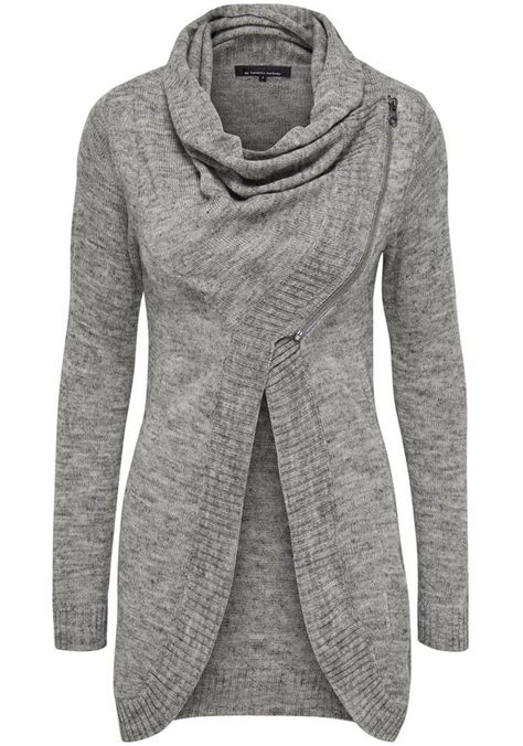 damen strickmantel lang cardigan mit reißverschluss kaufen|cardigan damen herbst.